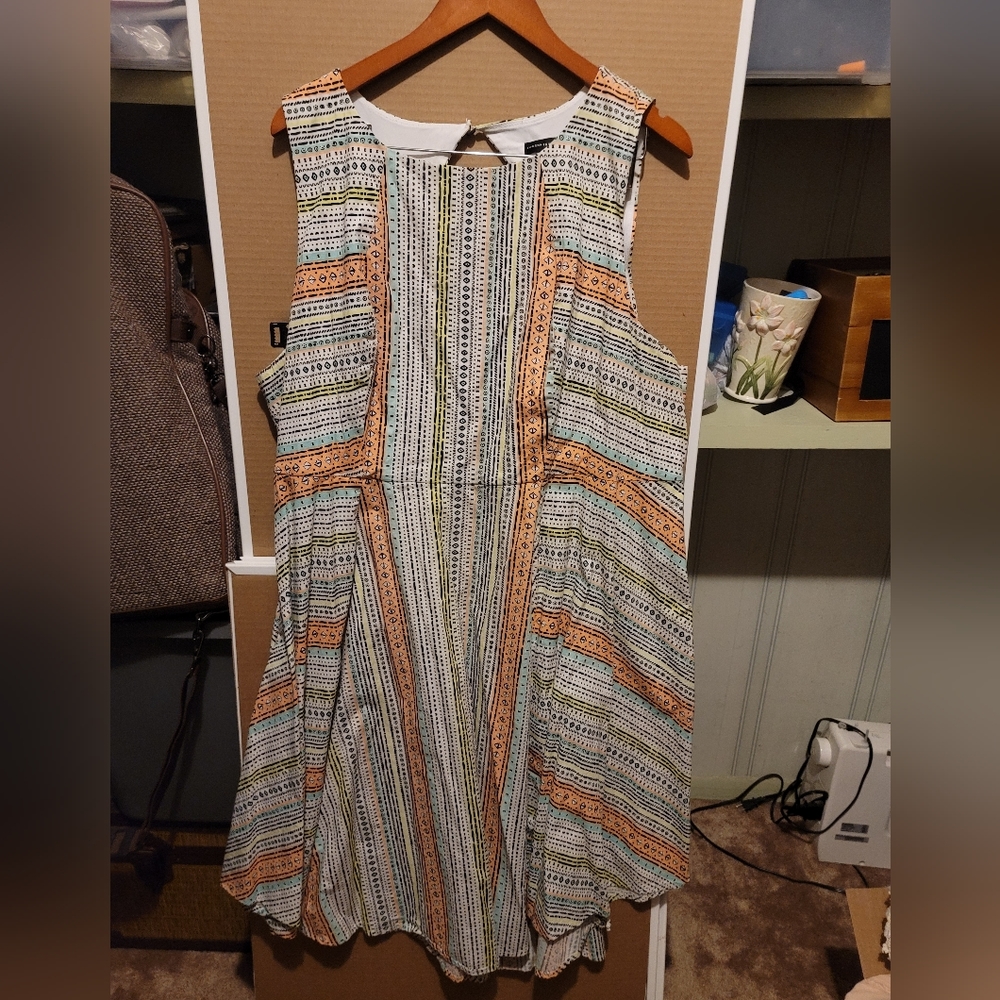 Sleeveless highnecked dress from torrid